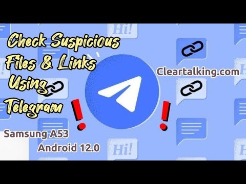 Is it safe to Click on Suspicious Files and Links in Telegram #link #trending #telegram #file