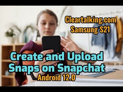 How can you Create and Send a Snap on Snapchat?