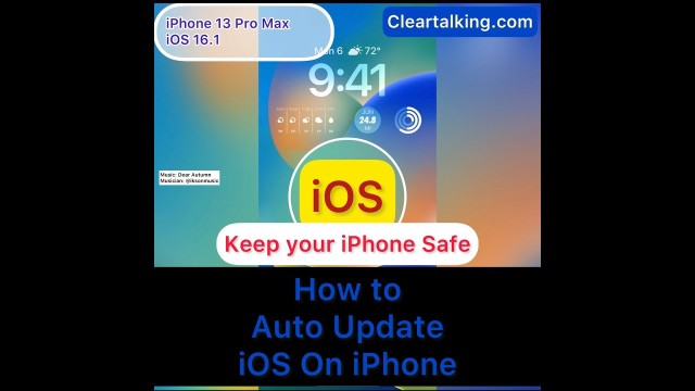 How to turn on automatic updates on your iPhone for iOS?