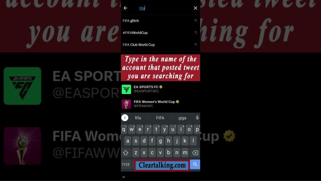 How to Search a Specific Tweet on “X”? #twitter #tweet #search  #android