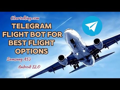 Search and Track Best Flight Options using Telegram Bot? #android #flight #track #viral #telegram