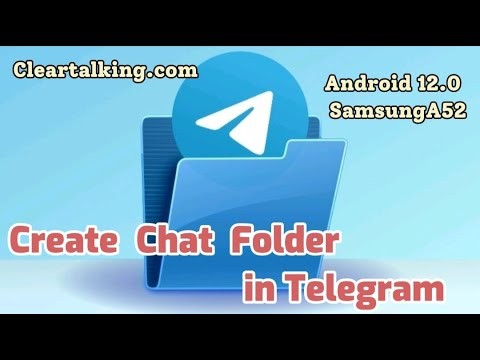 How to Create Separate Chat Folders in Telegram? #chat #android #telegram #friends