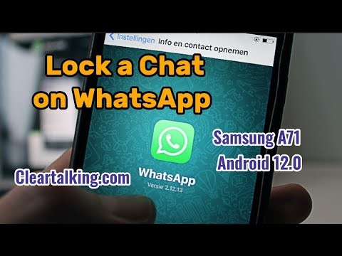 How can you lock a chat on WhatsApp? #whatsapp #chat