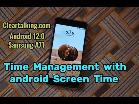 How can you manage your daily screen time on Android devices?