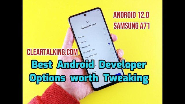 Best Android Developer options worth Tweaking?
