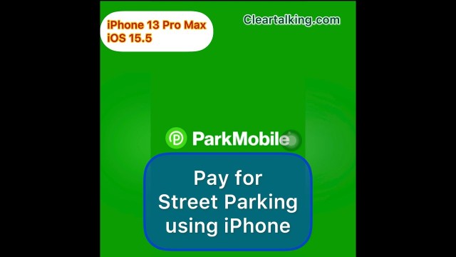 How To Pay for Street Parking using ParkMobile App on iPhone?